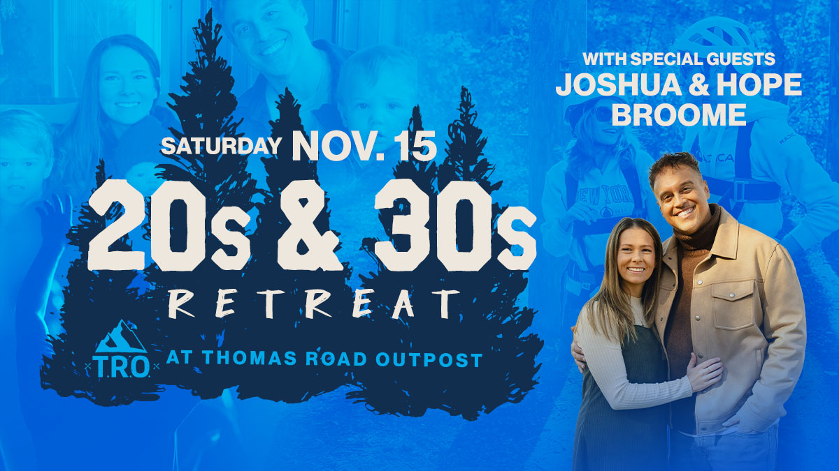 TRYA 20s & 30s Retreat | November 15 with special guest Joshua and Hope Broome